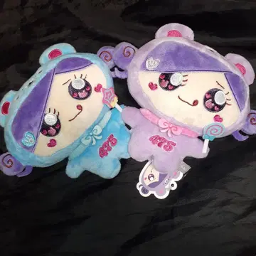 시나코 시나곰 봉제 인형 퍼플 스카이블루