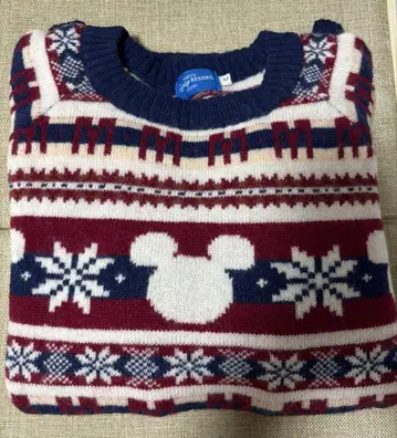 [ 비품 ] 디즈니 공식 남성용 스웨터 M 사이즈