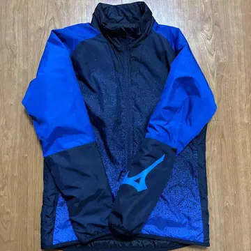 [ 미사용 ] Mizuno 미즈노 패딩 자켓 M 블루 남성용