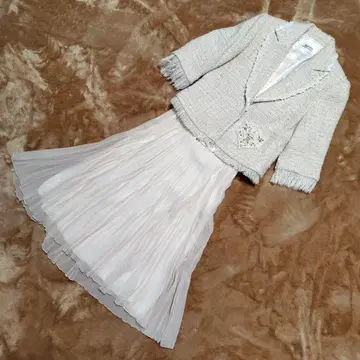 4298 트위드 셋업 스커트