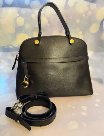 [컨디션 최상] 훌라 FURLA 파이퍼 블랙 2way