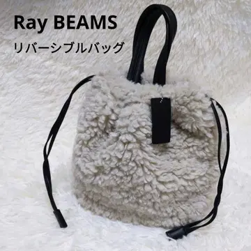 결품 있음 Ray BEAMS 레이빔즈 보아 리버서블 백