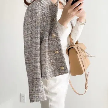 ZARA 자라 트위드 자켓