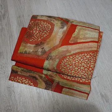 후쿠로 오비 오렌지 계열