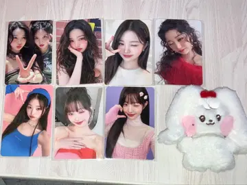 IVE 원영 트레이딩 카드 minive 봉제 인형