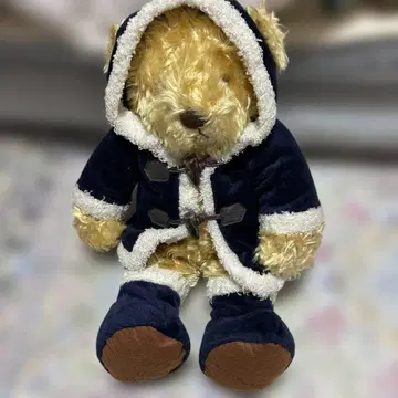 크리스마스 봉제 인형 후드 부착 약 30cm