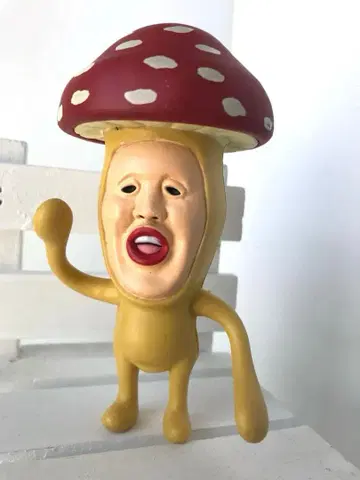 코비토즈칸 베니버섯 캐릭터 피규어 꼬불꼬불 코비토즈칸