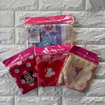 도쿄 디즈니 리조트 캐릭터 타월 세트