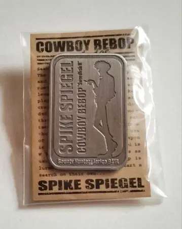 카우보이 비밥 천국의 문 핀 배지 핀즈 스파이크