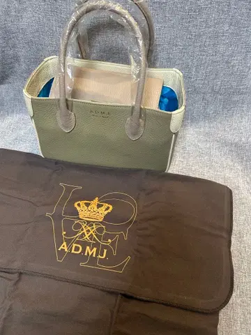 A.D.M.J 토트백 베이지 수납 봉투 포함 [ 미사용 새상품 ]