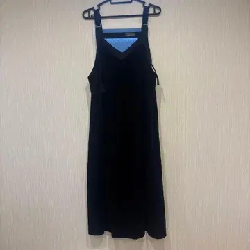 HUMANWOMAN 블랙 오버롤 스커트