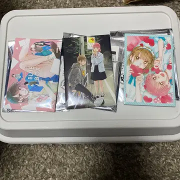 푸른상자전 캔 마그넷 사슴노 치나츠 나비노 히나 푸른상자