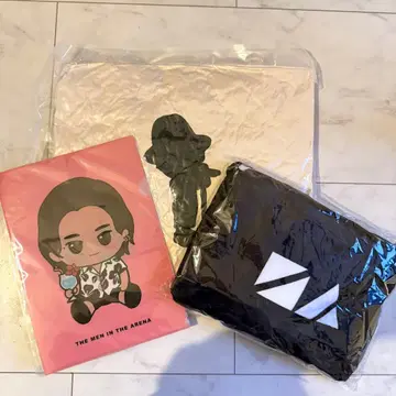 아카니시 진 N/A 굿즈 혜택 쿠션 클리어 파일 담요