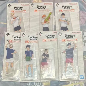 하이큐 제일복권 전국으로 가는 길 E상 아크릴 스탠드 세미 컴플리트