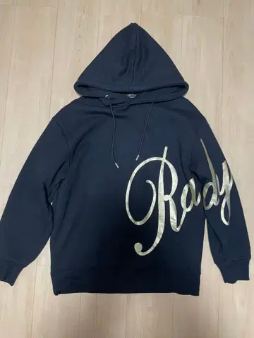 Rady 네이비 후드티 S 사이즈