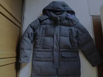 추천 새상품급 다운 90% 페더 10% 조지아 다운 자켓 그레이