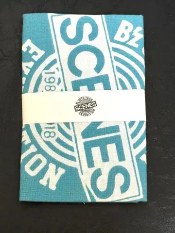 B'z SCENES 수건 터콰이즈 미사용 새상품