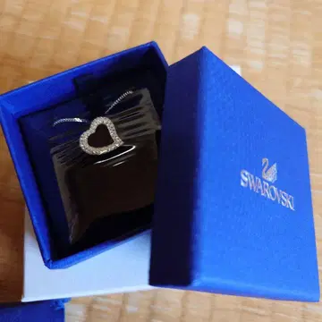Swarovski 하트형 크리스탈 목걸이