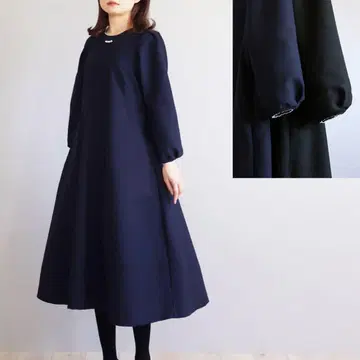 졸리 미뇽 원피스 현행 모델 1 S~M 네이비