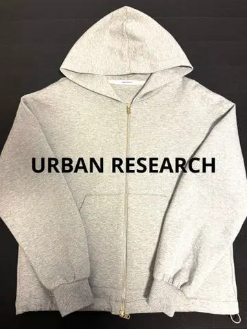 URBAN RESEARCH 그레이 후드티