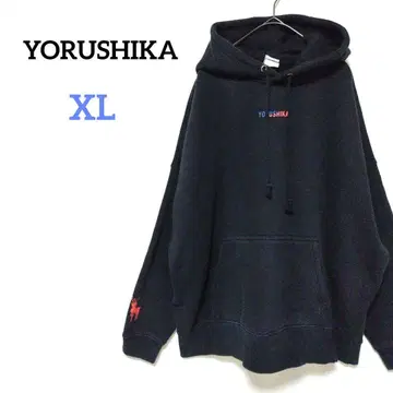 요루시카 전생 2021 후드티 풀오버 빅 사이즈 라이브 굿즈 블랙