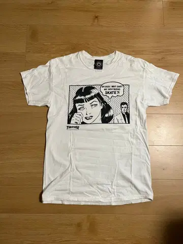 thrasher boyfriend tee