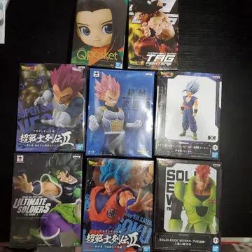 드래곤볼 피규어 8종 세트 묶음 판매