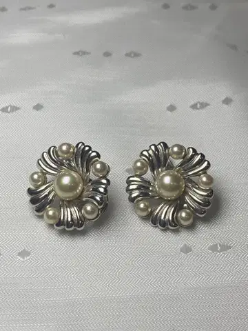 MAJORICA 마조리카 펄 귀걸이 SILVER925