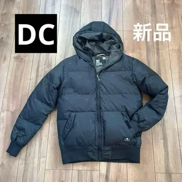 DC 다운 자켓 블랙 S 새상품 안감 카모플라쥬