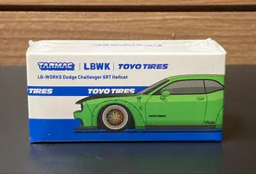 tarmac 1/64 LB 챌린저 SRT Hellcat 그린/블랙