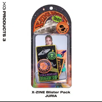 xg 굿즈 X-ZINE Blister Pack / JURIA