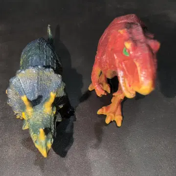 공룡 피규어 세트 티라노사우루스 트리케라톱스