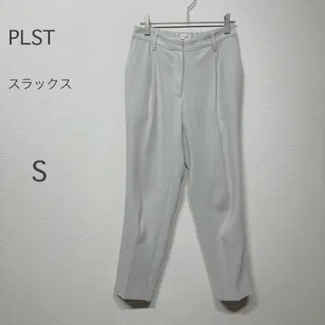 PLST 플라스테 테이퍼드 팬츠 라이트 그레이 여성용