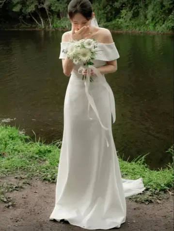 결혼식 웨딩 드레스 [ 머메이드 ]