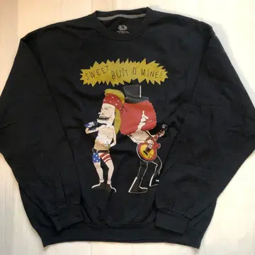 건즈 앤 로지스 엑셀 로즈 슬래시 2XL 속기모 맨투맨