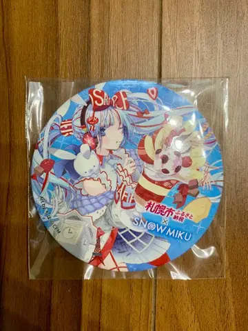 스노우 미쿠 삿포로시 콜라보 SNOW MIKU 배지 고향세 유키 미쿠
