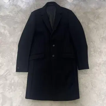 ATTACHMENT 블랙 체스터 코트 사이즈 2