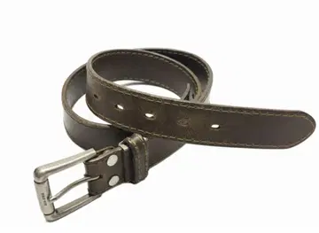 빈티지 리바이스 REDTAB 천연 가죽 가죽 벨트 이탈리아제