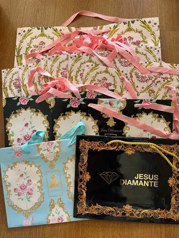 JESUS DIAMANTE 지저스 디아망테 쇼핑백 12개 세트