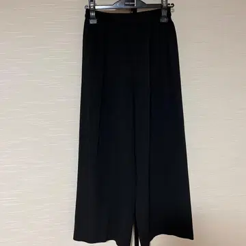 시선당 블랙 와이드 팬츠