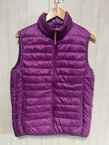 UNIQLO 퍼플 다운 베스트 9