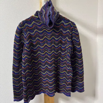 MISSONI 멀티 컬러 니트 하이넥