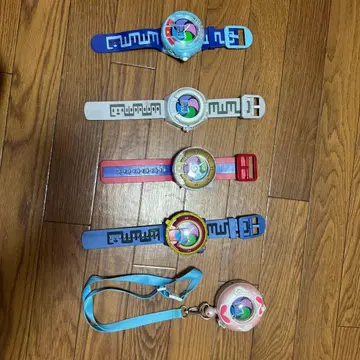 요괴워치 손목시계 5개 세트