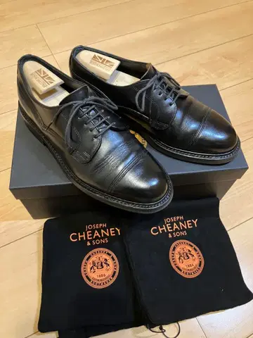 CHEANEY 치 켄곤 H 블랙 컬러 크롬 엑셀 UK 7
