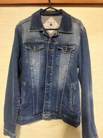 ZARA 데님 자켓 데님 블루
