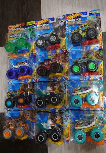 핫휠 몬스터 트럭 12대 세트