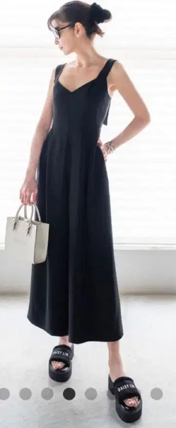 DAISY LIN 데이지린 coco 점프수트 40 폭시