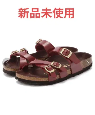 BIRKENSTOCK Franca 샌들 39 보르도
