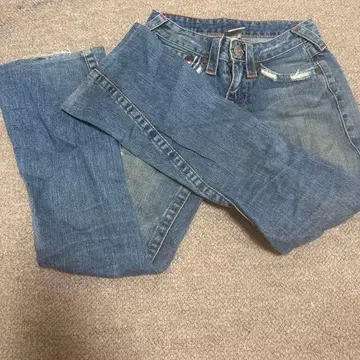 True religion 부츠컷 데님 청바지