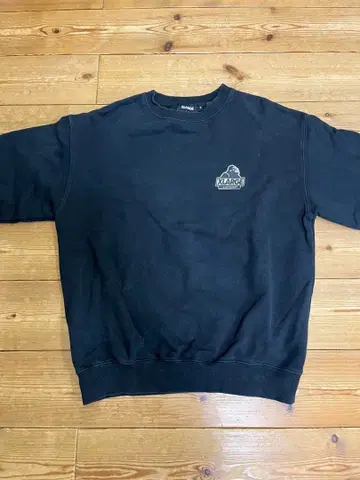 XLARGE 블랙 크루넥 트레이닝복 M